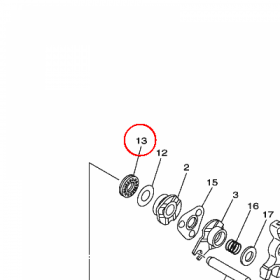 YAMAHA - PODKLADKA nr: 933402120900