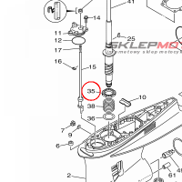 YAMAHA - BEARING nr: 933413401900
