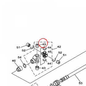 YAMAHA - lozysko nr: 933999994800