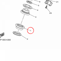 YAMAHA - lozysko nr: 933999995700