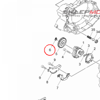 YAMAHA - PIERSCIEN ZAB. nr: 9341011X0000