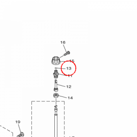 YAMAHA - bagaznik nr: 934400619000