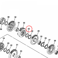 YAMAHA - bagaznik nr: 934403118700