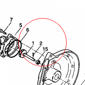 YAMAHA - WALEK LOZYSKA nr: 936032202800