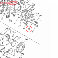 YAMAHA - PIN, DOWEL nr: 936067625900