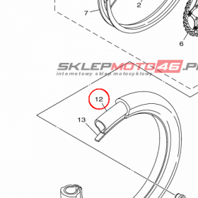 YAMAHA - TUBE nr: 942092122900
