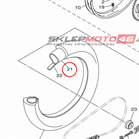 YAMAHA - TUBE(42X) nr: 942101922400