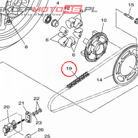 YAMAHA - CHAIN nr: 945823711800