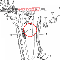 YAMAHA - LANCUCH ROZRZ. nr: 945914012600