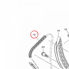 YAMAHA - LANCUCH ROZRZ. nr: 945916113400