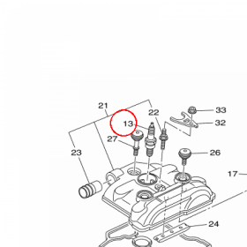 YAMAHA - ZAWOR nr: 947010043100