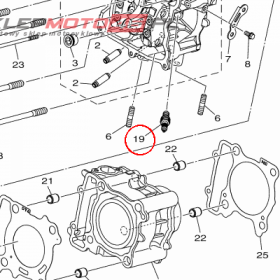 YAMAHA - ZAWOR nr: 947010043600