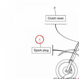 YAMAHA - SWIECA ZAPL. nr: 947020019300