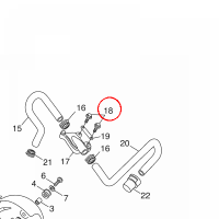 YAMAHA - BOLT, FLANGE nr: 950220601400
