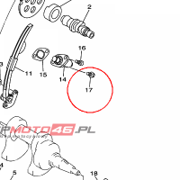 YAMAHA - SRUBA nr: 950240601600