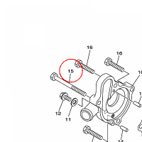 YAMAHA - SRUBA nr: 950270606500