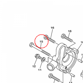 YAMAHA - SRUBA nr: 950270606500