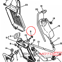 YAMAHA - SRUBA nr: 958170602000