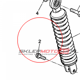 YAMAHA - BOLT, FLANGE(3VP) nr: 958270803000