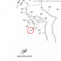YAMAHA - BOLT nr: 970120601400