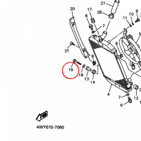 YAMAHA - SRUBA nr: 970170604000