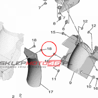 YAMAHA - SCREW, TAPPING nr: 977026001600