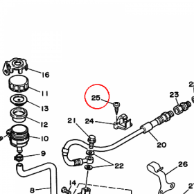 YAMAHA - WYDECH nr: 977805011600