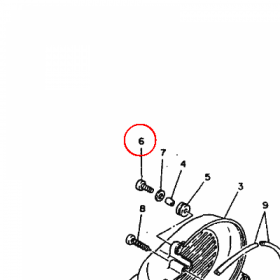 YAMAHA - WKRET nr: 985060602000 > 985170602000