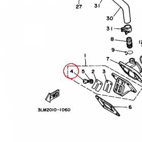 YAMAHA - WKRET nr: 985070300800