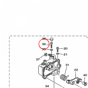 YAMAHA - WKRET nr: 985070401600 > 985170401600