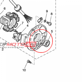 YAMAHA - WKRET nr: 985070501000 > 985170501000