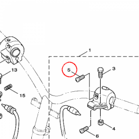 YAMAHA - WKRET nr: 985070502000 > 985170502000