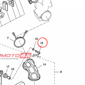 YAMAHA - WKRET nr: 985070602000