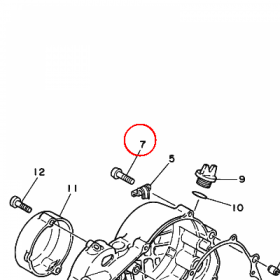 YAMAHA - WKRET nr: 985070603000 > 985170603000