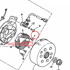 YAMAHA - WKRET nr: 985170401600