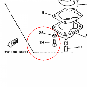 YAMAHA - WZMACNIACZ nr: 985800401600