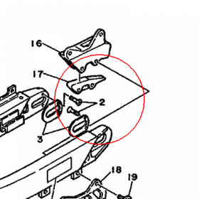 YAMAHA - SCREW, FLAT HEAD nr: 987010401000