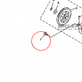 YAMAHA - WKRET nr: 987070602000