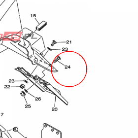 YAMAHA - WKRET nr: 989070502000