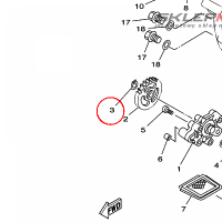 YAMAHA - PIERSCIEN ZAB. nr: 990091140000