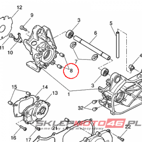 YAMAHA - SWORZEN nr: 995301201600