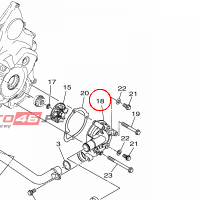 YAMAHA - OSLONA nr: B16E24220000