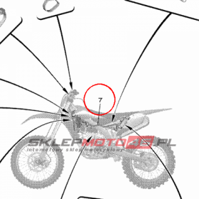 YAMAHA - WIAZKA PRZEW. EL. nr: B2W825900000