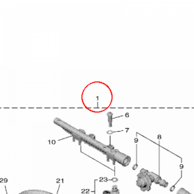 YAMAHA - THROTTLE BODY ASSY nr: B3L137500200