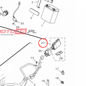 YAMAHA - REMOTE CONTROL UNI nr: B5XH62604100
