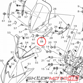 YAMAHA - COVER 5 nr: B74F842A0000