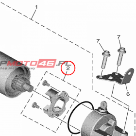 YAMAHA - SZCZOTKI nr: B74H18010000