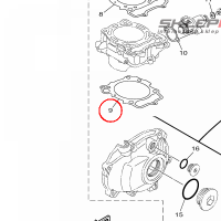 YAMAHA - uszczelka cylindra nr: B7B113510000