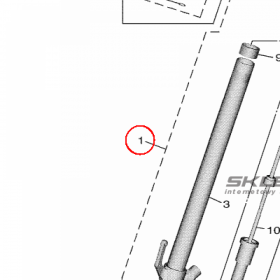 YAMAHA - AMORTYZATOR PRZ. nr: BAM231030000