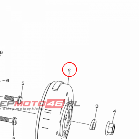 YAMAHA - WIRNIK nr: BD3H14500000